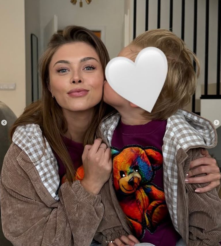 Joanna Opozda z synem