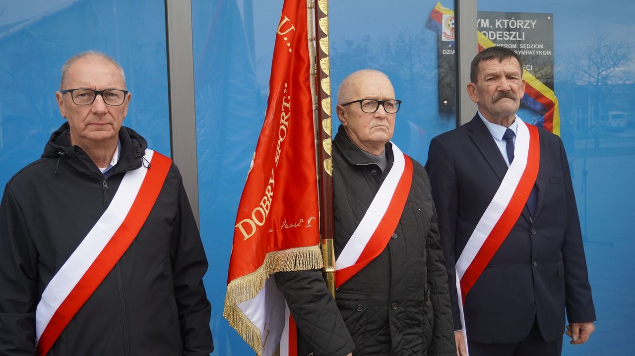 Odsłonięcie tablicy 