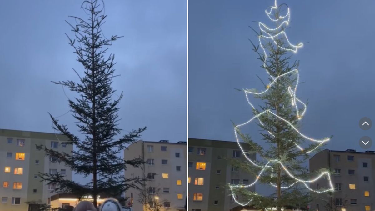 Choinka w Siemirowicach. 