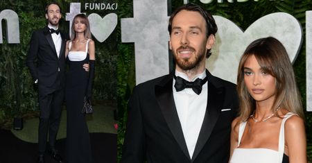 Bal Fundacji TVN 2022. Syn Joanny Przetakiewicz zabrał na ściankę dziewczynę modelkę (ZDJĘCIA)