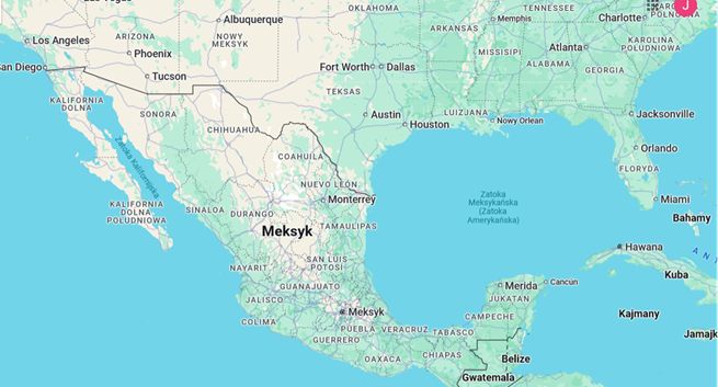 Małe rewolucje w Google. Podwójna nazwa Zatoki Meksykańskiej, niektóre święta wymazane