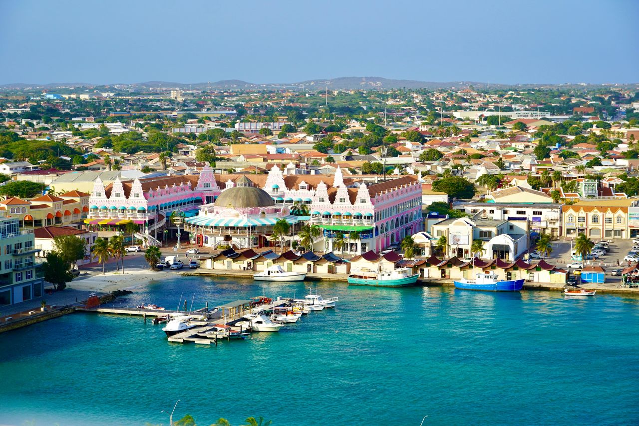 Oranjestad, malownicza stolica Aruby 