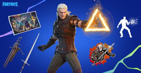 Geralt z Rivii w Fortnite. Poznajcie wiedźmińską Szkołę Lamy