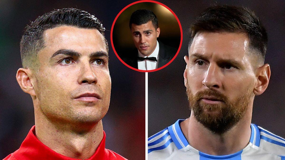 To odróżnia Ronaldo i Messiego. Rodri wskazał różnicę