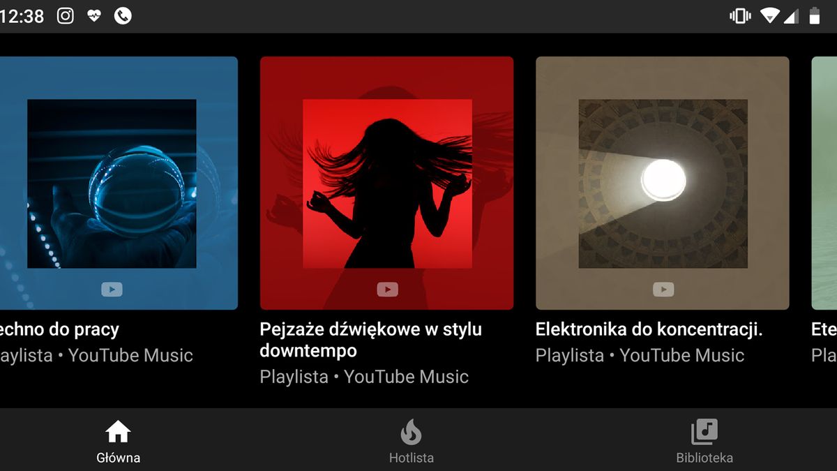 "Techno do pracy" w YouTube Music? Czemu nie