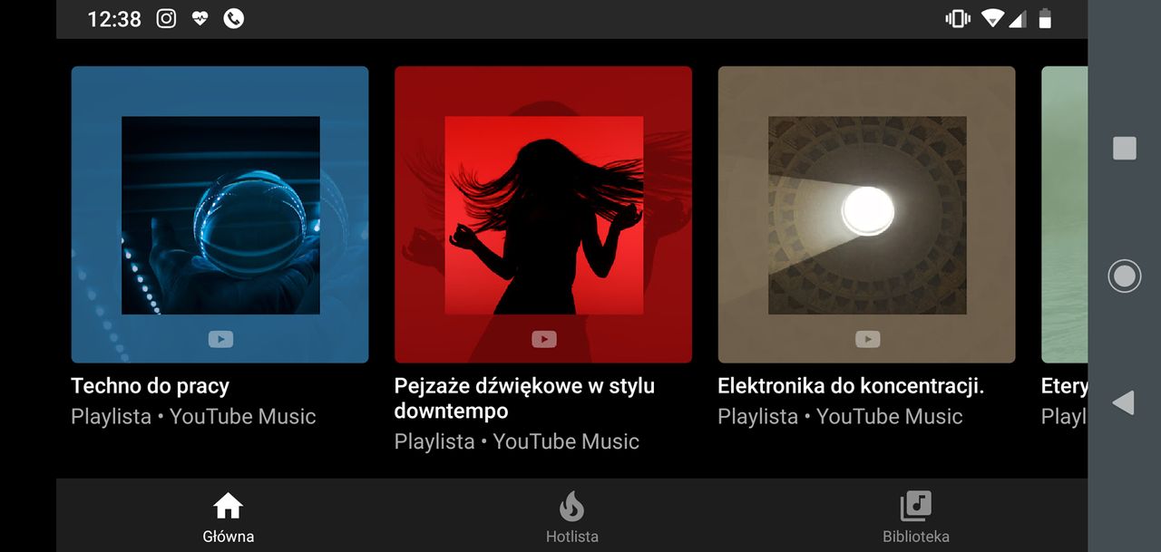 "Techno do pracy" w YouTube Music? Czemu nie