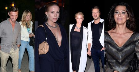 Gwiazdy na pokazie Gosi Baczyńskiej: dawno niewidziana Socha z mężem, naturalna Jessica Mercedes, "partner look" Warnke i Stramowskiego, opalona Popek... (ZDJĘCIA)