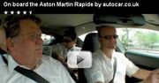 Aston Martin Rapide w krainie szejków - pierwszy test