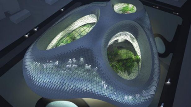 Zobacz, jak będzie wyglądał Pekiński Hotel Narodowy. Budynek jak z filmu s-f? 1