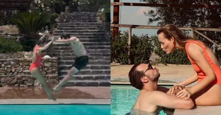Olga Frycz dokazuje na Sycylii z młodszym o 9 lat partnerem: "Mój Alberto. Moja miłość"