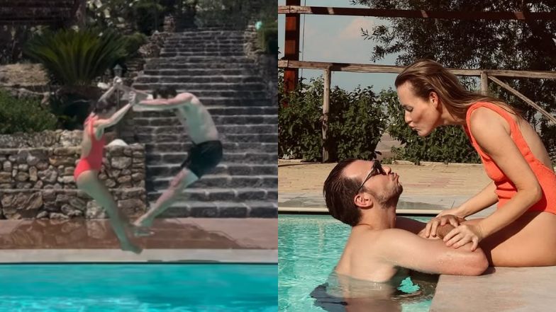 Olga Frycz dokazuje na Sycylii z ukochanym