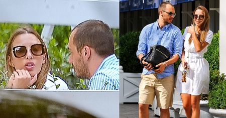 Elegancka Chodakowska z mężem na obiedzie (ZDJĘCIA)