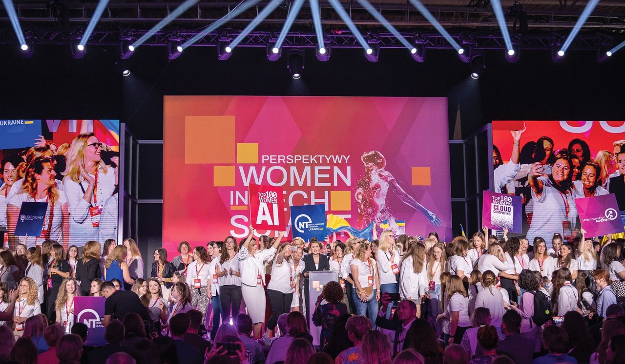 Tech-life balance na Perspektywy Women in Tech 2024 Zapraszamy na największe wydarzenie technologiczne w Europie!