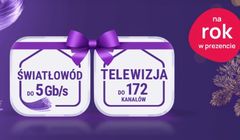 Play i UPC Polska oferują światłowód i telewizję na rok w prezencie