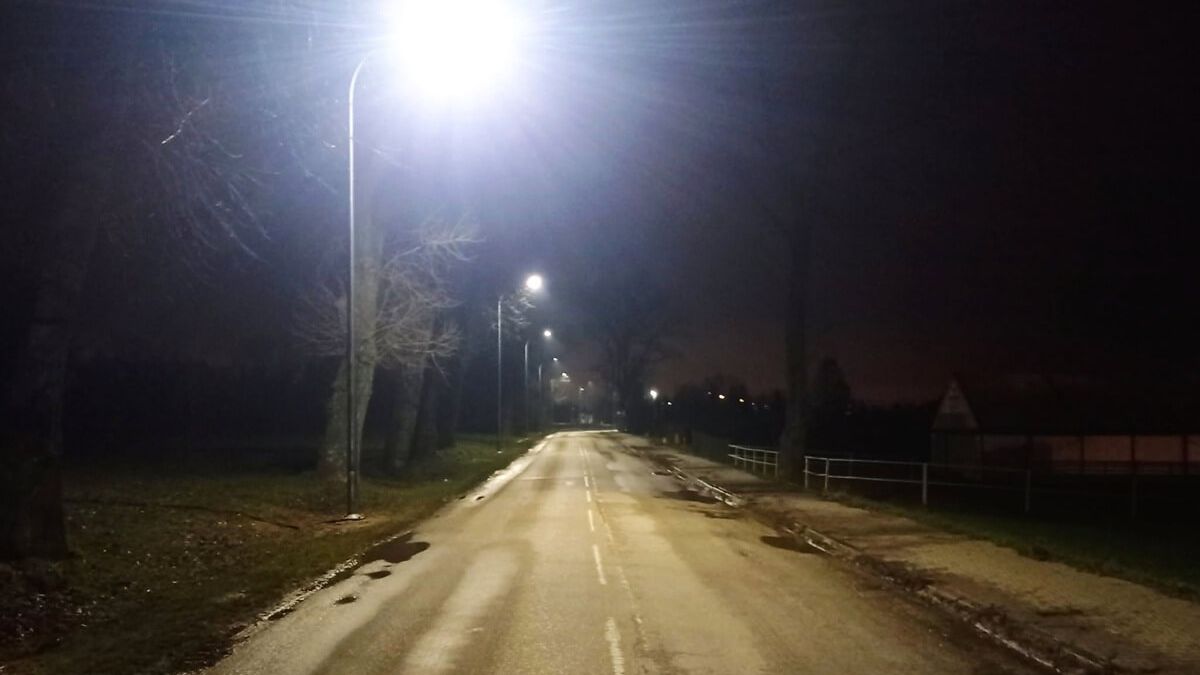 Nowe oświetlenie na ul. Krężnickiej