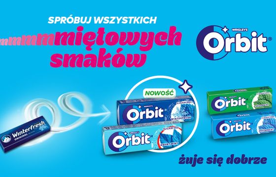 Mars kampanią promuje nowości w ofercie marki Orbit