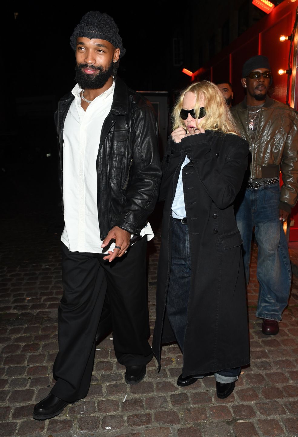 Madonna i Akeem Morris w Londynie