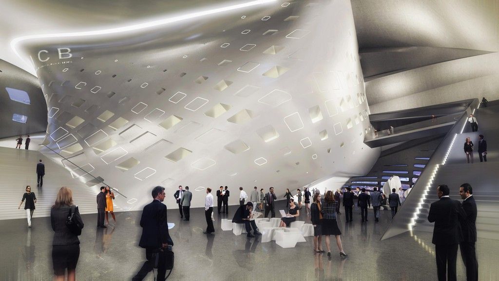 Niedoszła wizja Bogotá International Convention Center według Zahy Hadid [wideo] 9