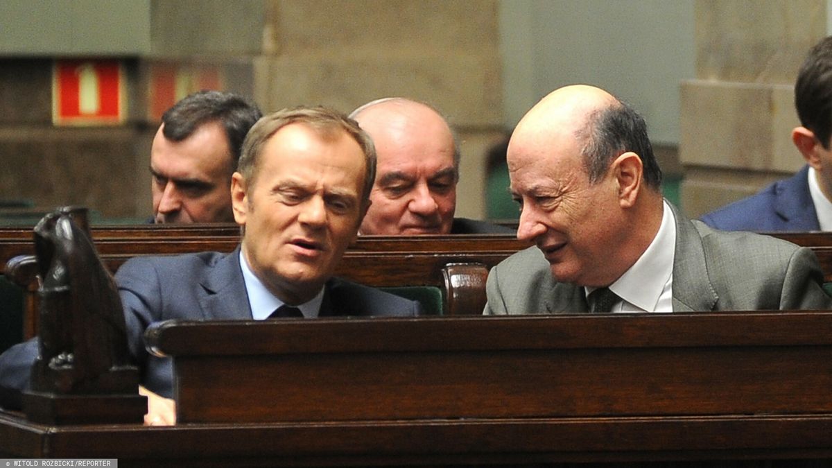 Jacek Rostowski był ministerem finansów w rządzie Donalda Tuska 