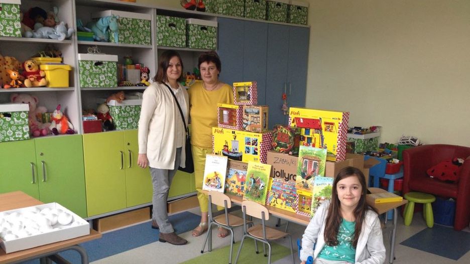 Iga ze względu na niską odporność nie chodzi do szkoły