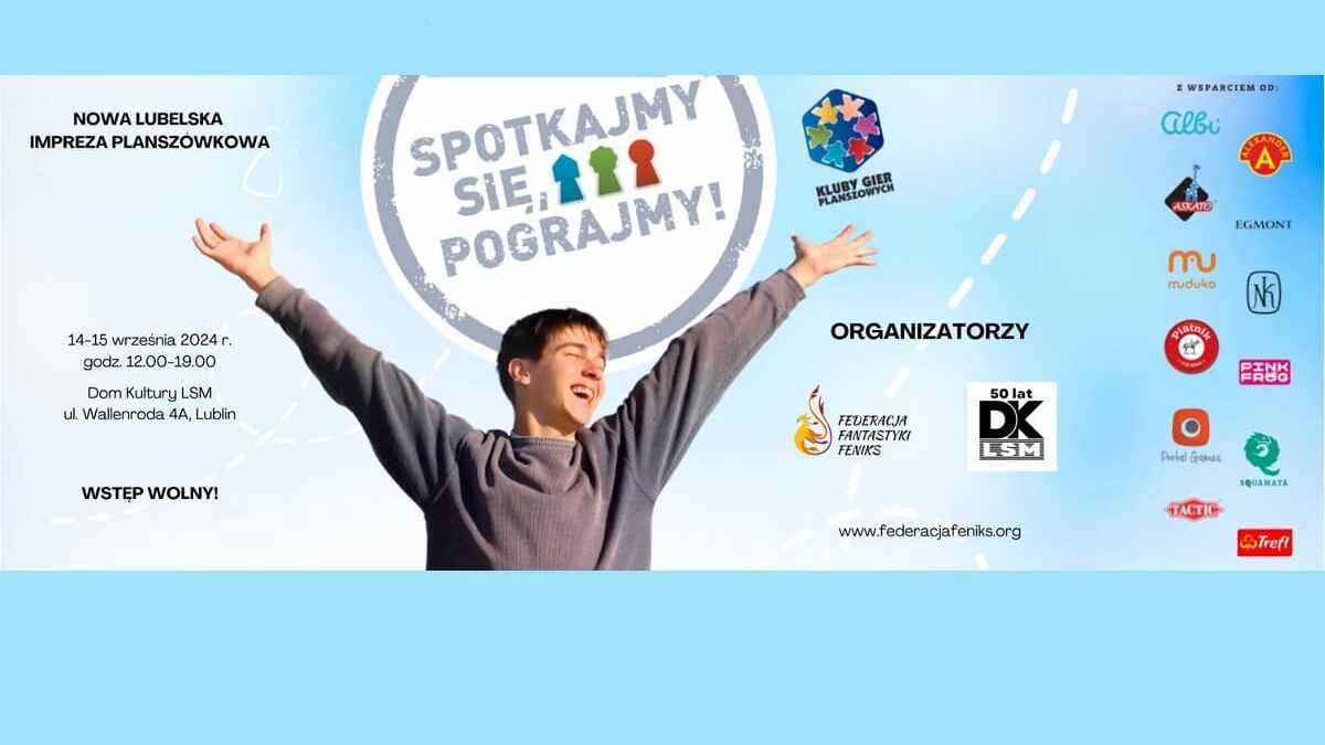 Plakat Spotkamy się i Pograjmy