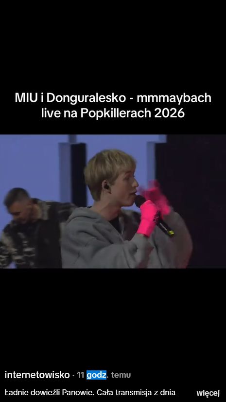 Występ MIU i Donguralesko