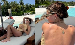 Julia Wieniawa pokazała się TOPLESS na malediwskiej plaży (FOTO)