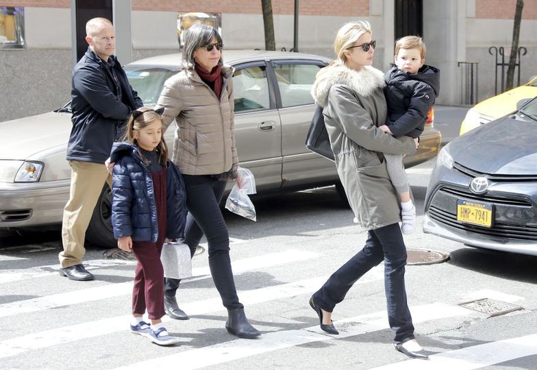 Ivanka Trump z dziećmi w Nowym Jorku