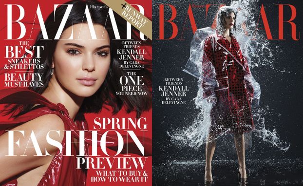 Kendall Jenner cierpi dla mody w "Harper's Bazaar"