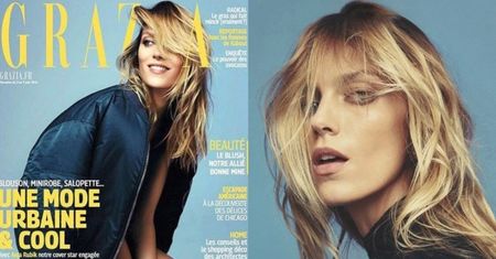 Anja Rubik we francuskiej "Grazii"