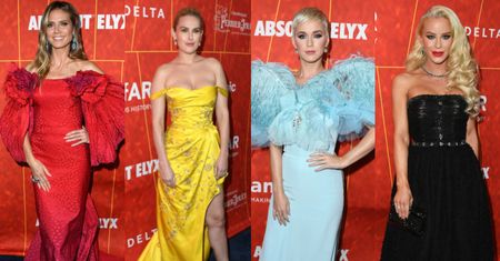 Gwiazdy lansują się na gali amfAR: Kary Perry, Heidi Klum, Robert Pattinson... (ZDJĘCIA)