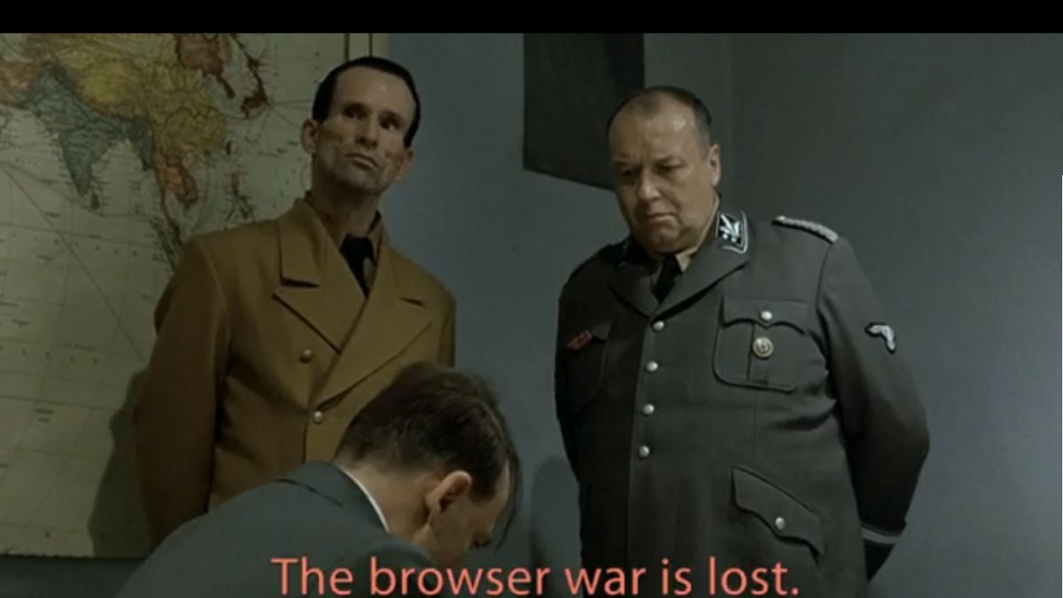 Która szybsza? Opera czy Chrome? Nie wiem, ale Führer jest wściekły 1