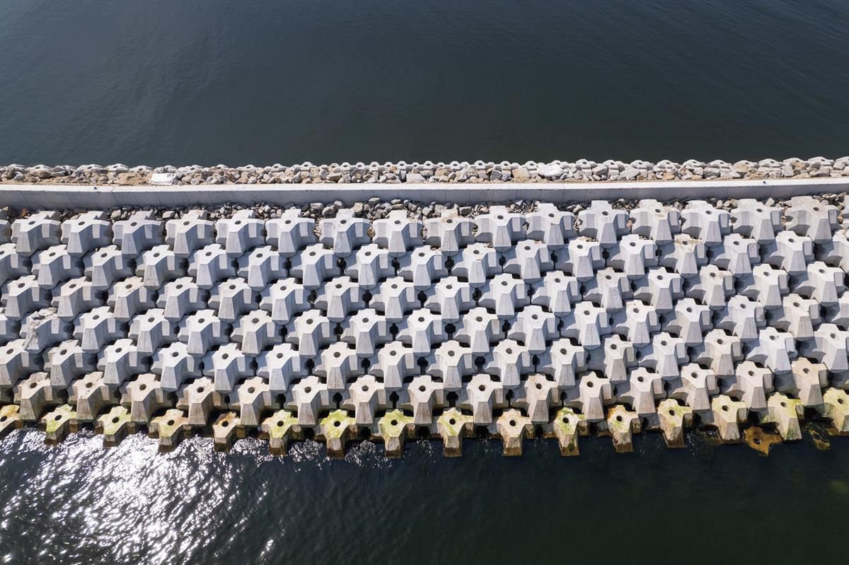 Przekop Mierzei Wiślanej - lipiec 2022 r.