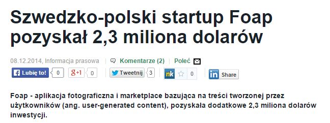 "Polski startup pozyskał...": a kiedy zacznie zarabiać? Przestańcie chwalić dotacje! 2
