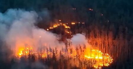 Smoczy dron w akcji. Zrzucił na Rosjan płonący w 3000 stopni Celsjusza termit