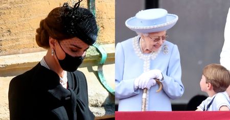 Kate Middleton ze łzami w oczach opowiada, jak Louis pożegnał Elżbietę II: "Teraz przynajmniej będzie z dziadkiem"