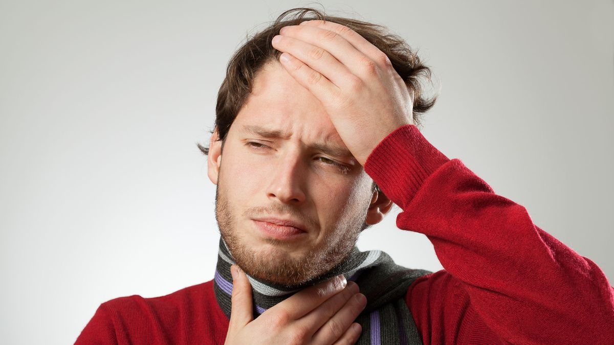Bolące gardło powinniśmy ogrywać szalikiem z naturalnych materiałów 