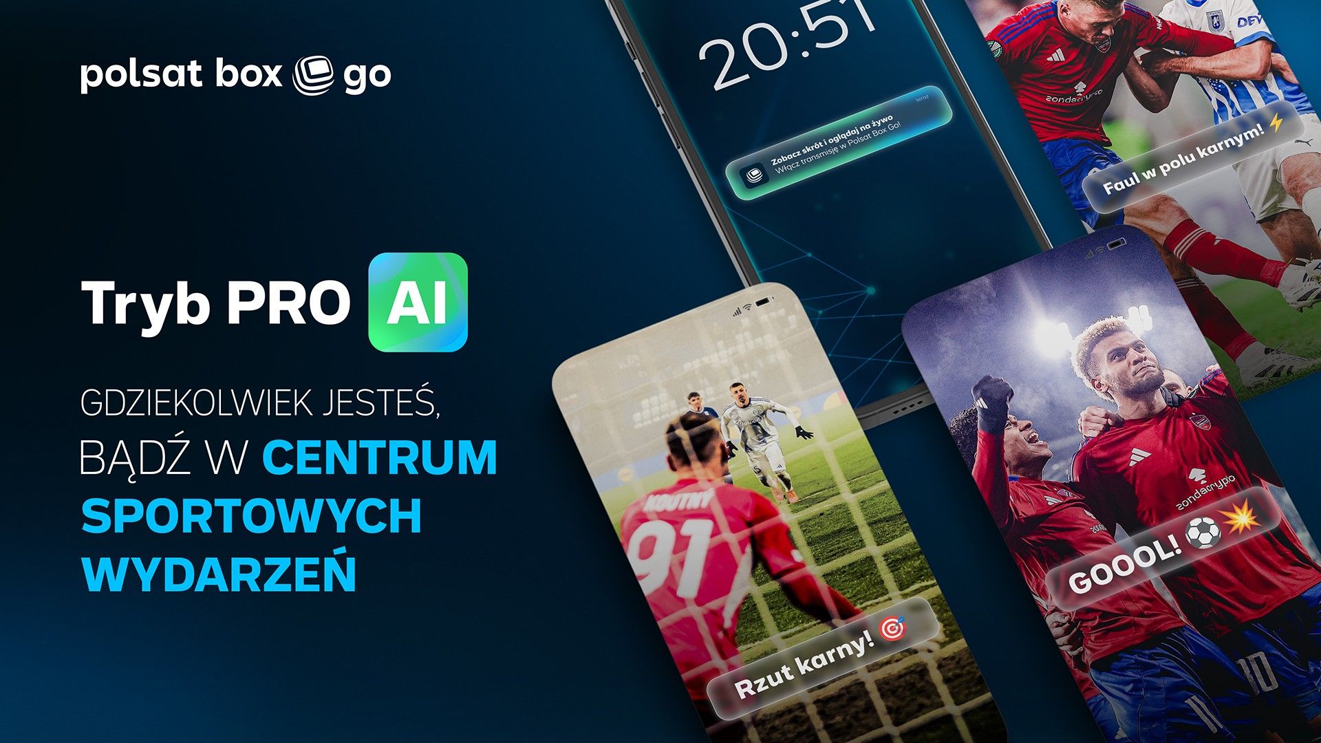 Polsat Box Go wprowadza opcję AI dla fanów sportu