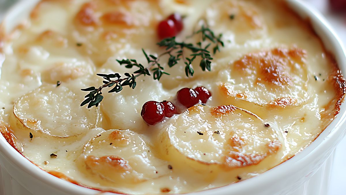 Ziemniaki zapiekane polecają się na wigilijny stół