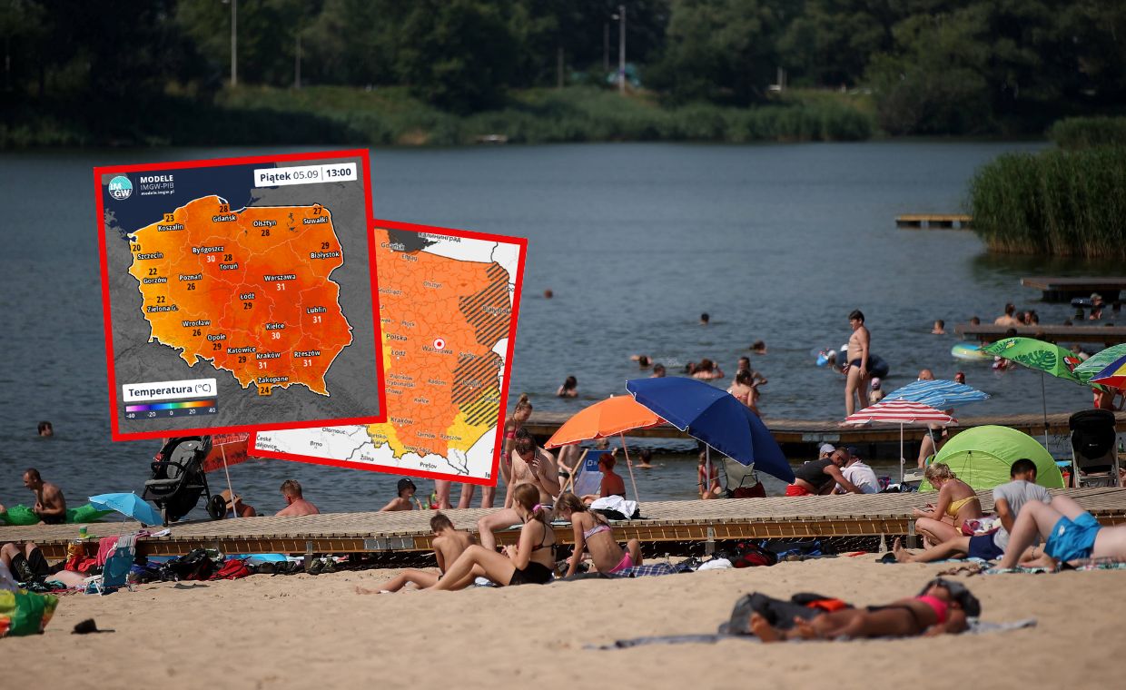 wiadomości,aktualności,WP Wiadomości Pogoda na weekend. Upały, ale i groźne burze