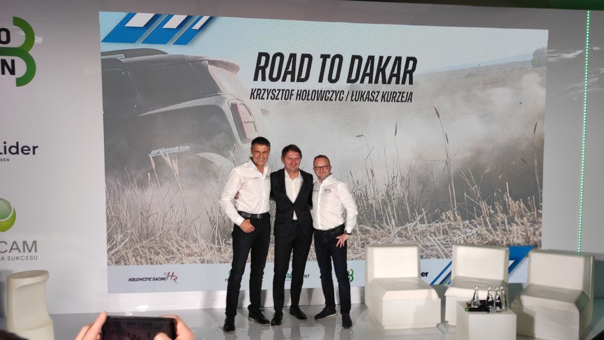 Krzysztof Hołowczyc, Jarosław Peczka i Łukasz Kurzeja