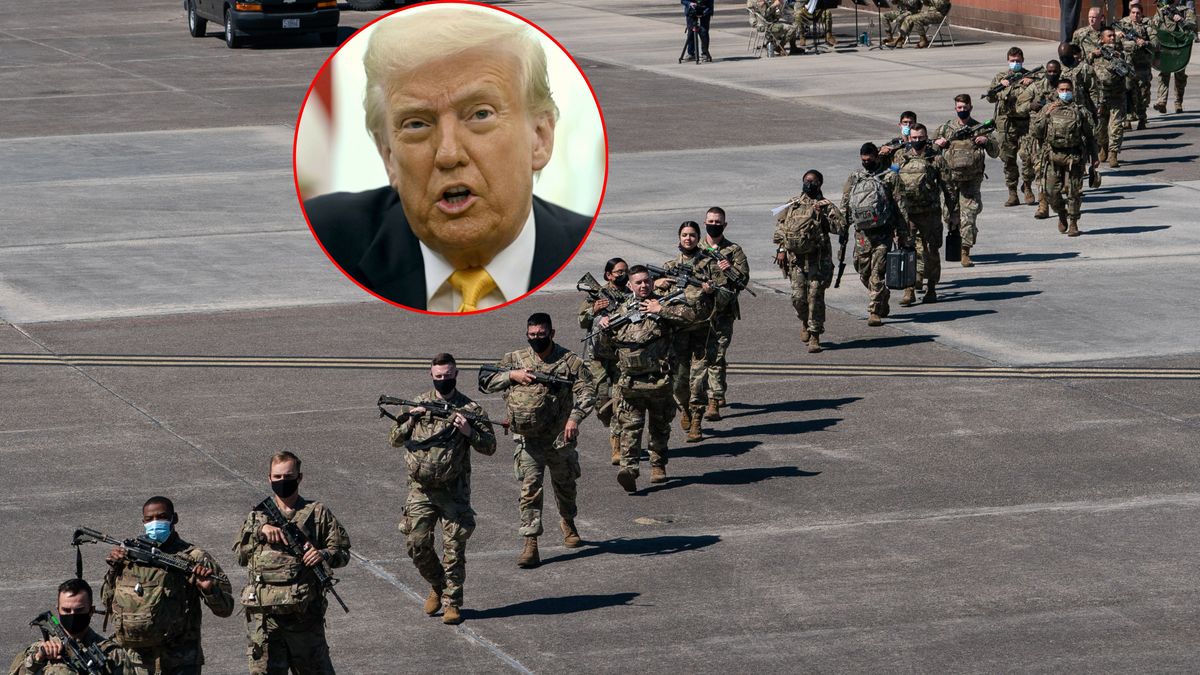 Amerykańscy żołnierze w Niemczech / Donald Trump 