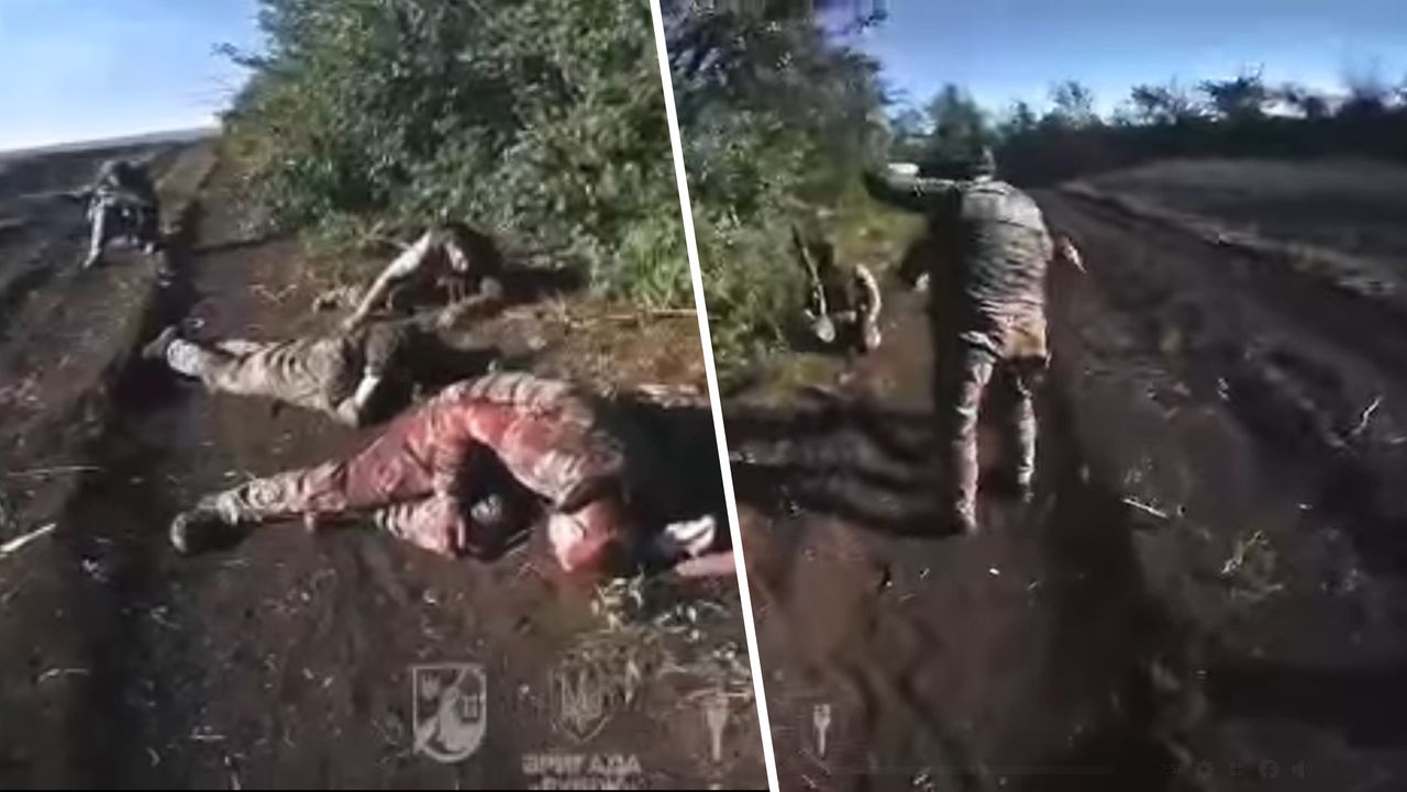 Ukrainian 'Rubizh' brigade captures Russian soldiers in dramatic surrender