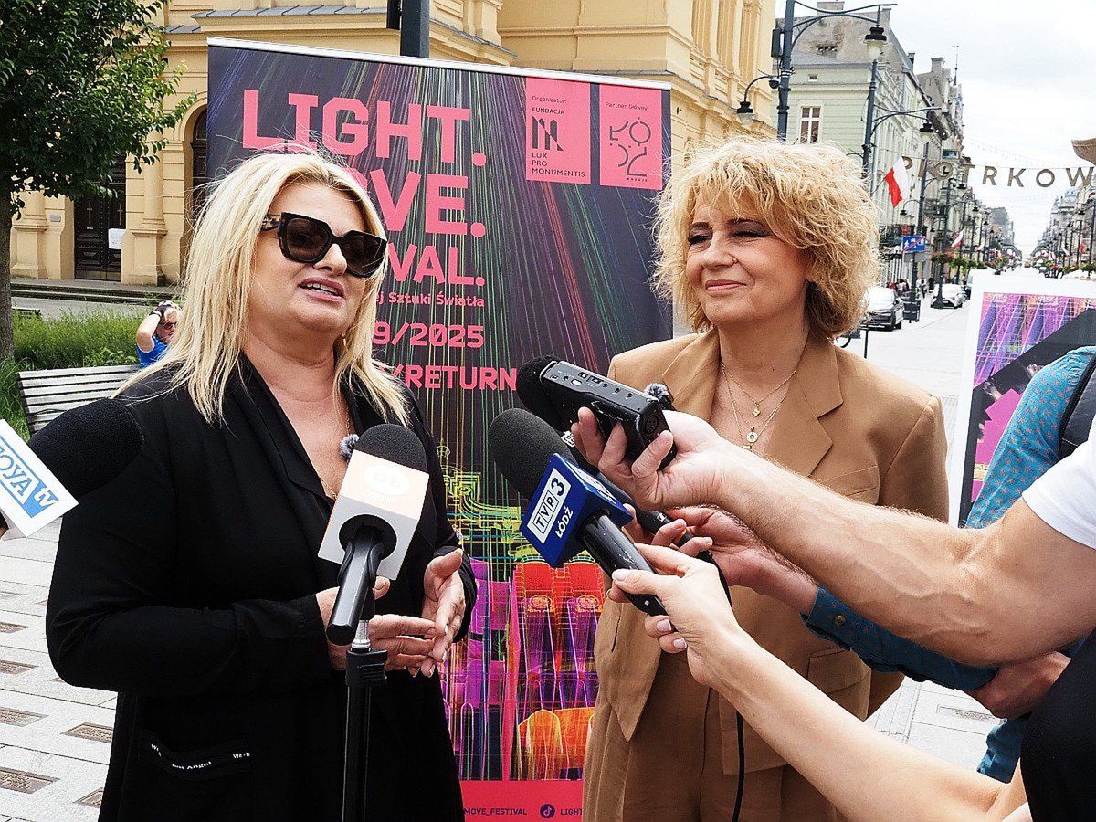 Na jubileuszowy LMF zapraszają Prezydent Łodzi Hanna Zdanowska oraz Beata Konieczniak, dyrektor artystyczna Light Move Festival.