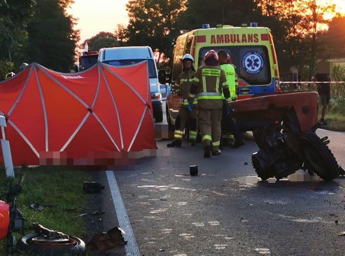 Ursus rozpadł się na pół. 21-latek zmarł pomimo reanimacji