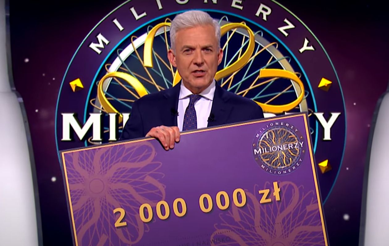 Hubert Urbański prowadzi "Milionerów" od 1999 r.