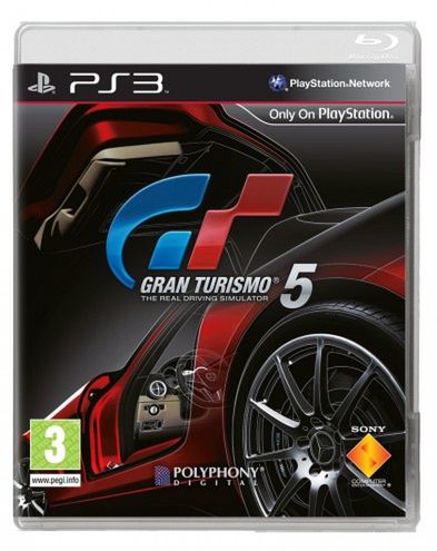 Gran Turismo 5 - oficjalna okładka