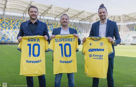 Bukmacher nowym sponsorem Arki Gdynia