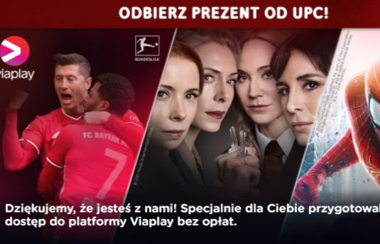 Viaplay za darmo do 9 stycznia w promocji UPC
