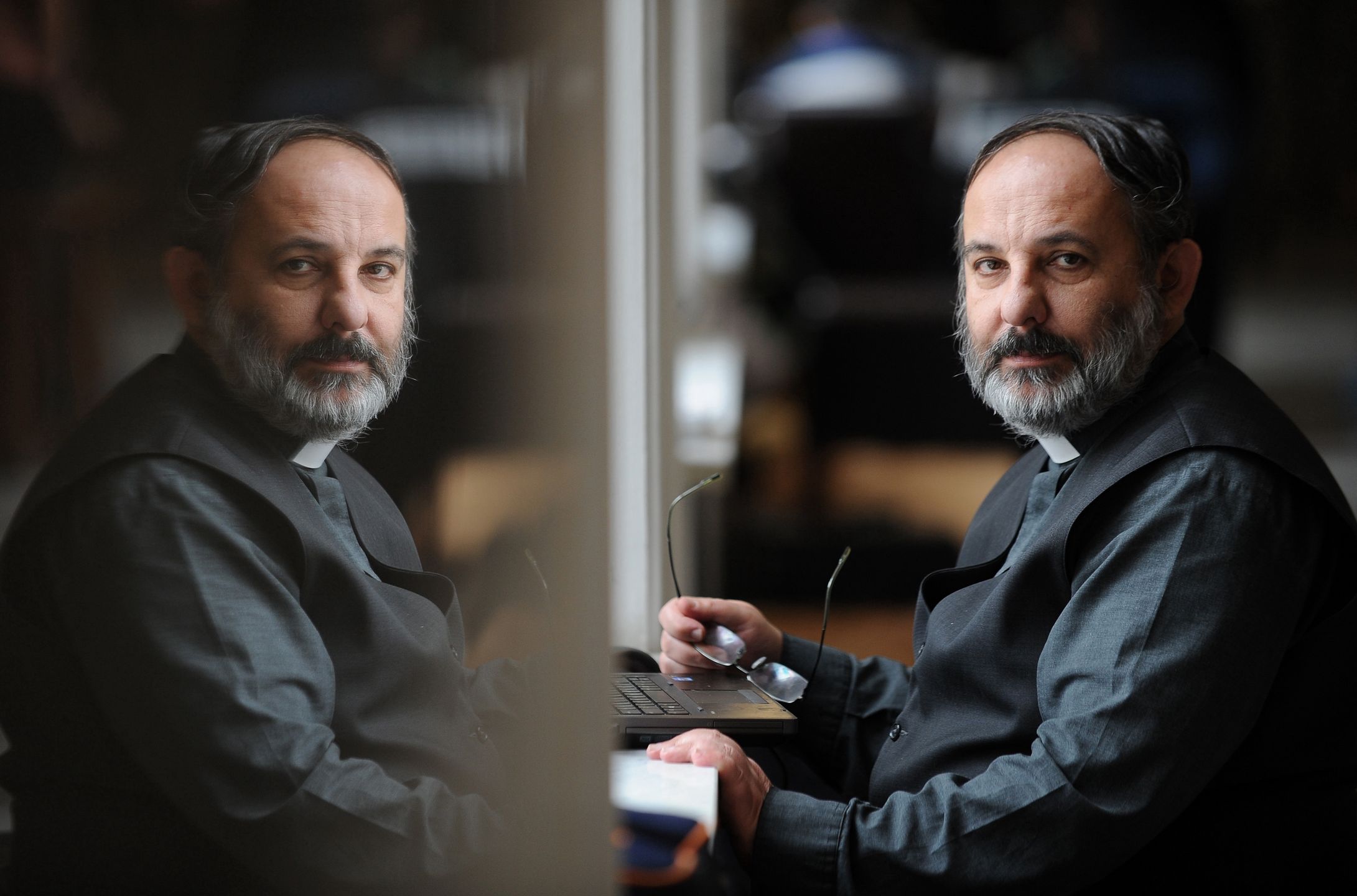 Ksiadz Tadeusz Isakowicz Zaleski. 